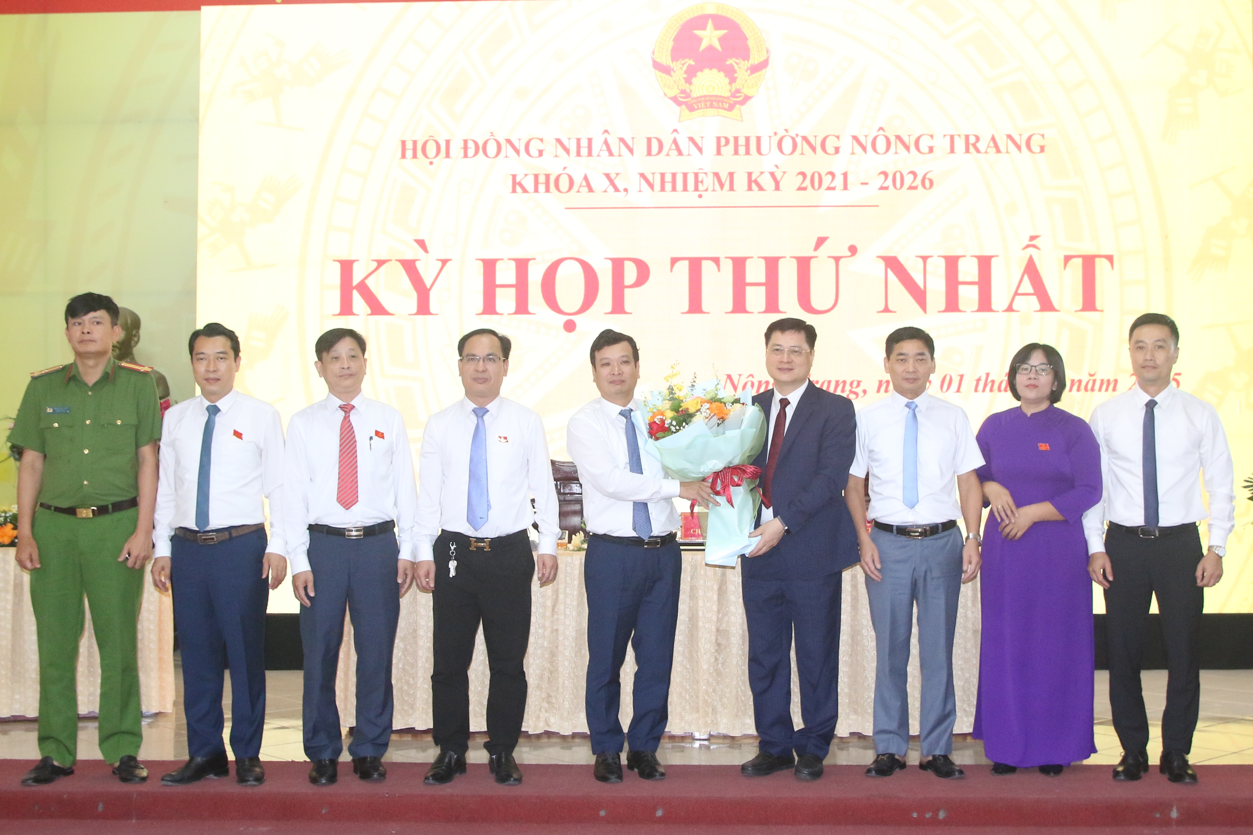 Kỳ họp thứ Nhất HĐND phường Thanh Miếu, Nông Trang khóa X nhiệm kỳ 2021-2026