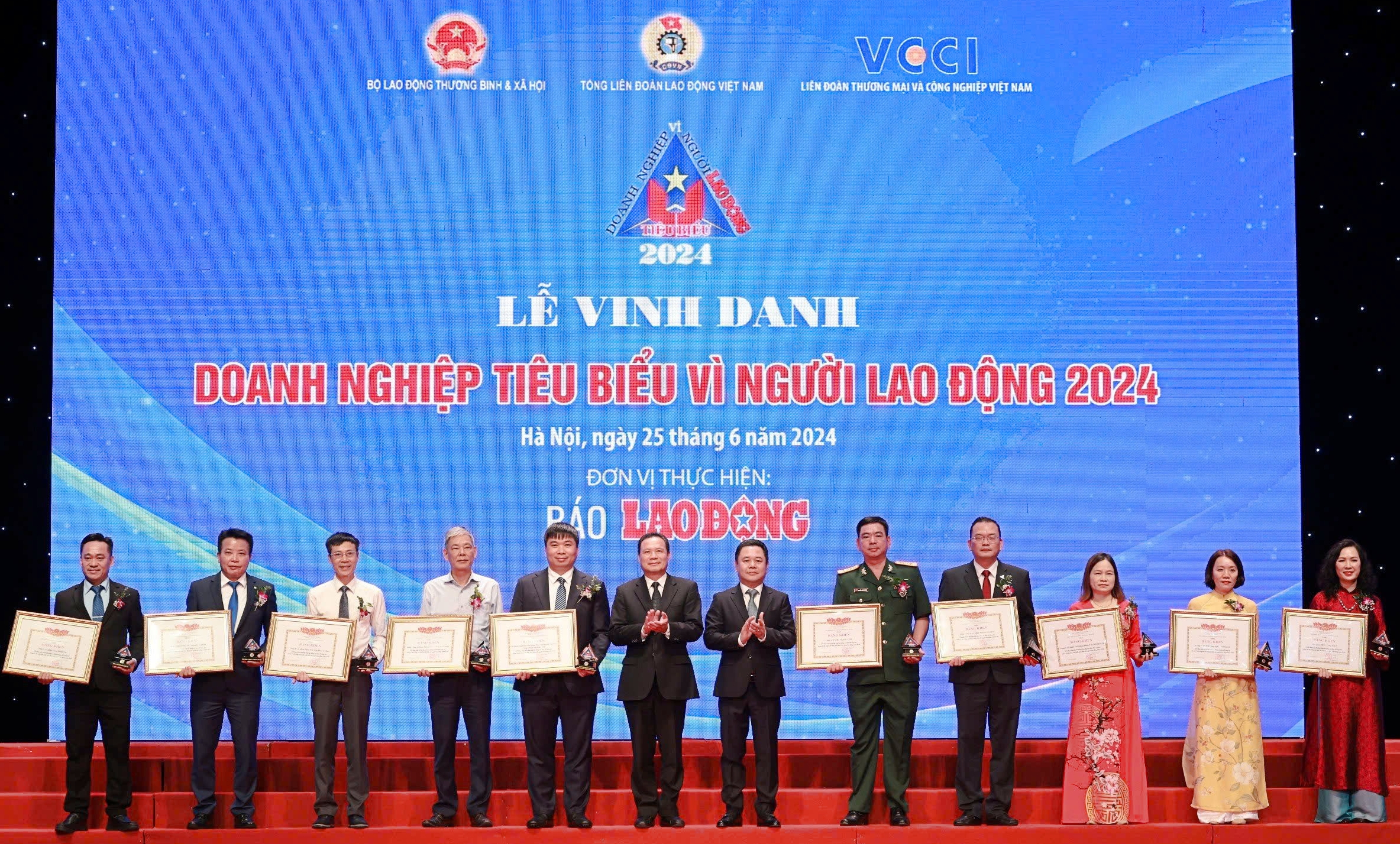 Doanh nghiệp tiêu biểu vì người lao động