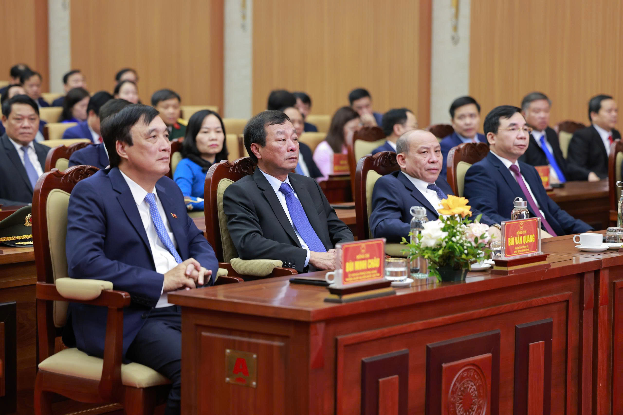 Hội nghị công bố các quyết định về tổ chức bộ máy và công tác cán bộ