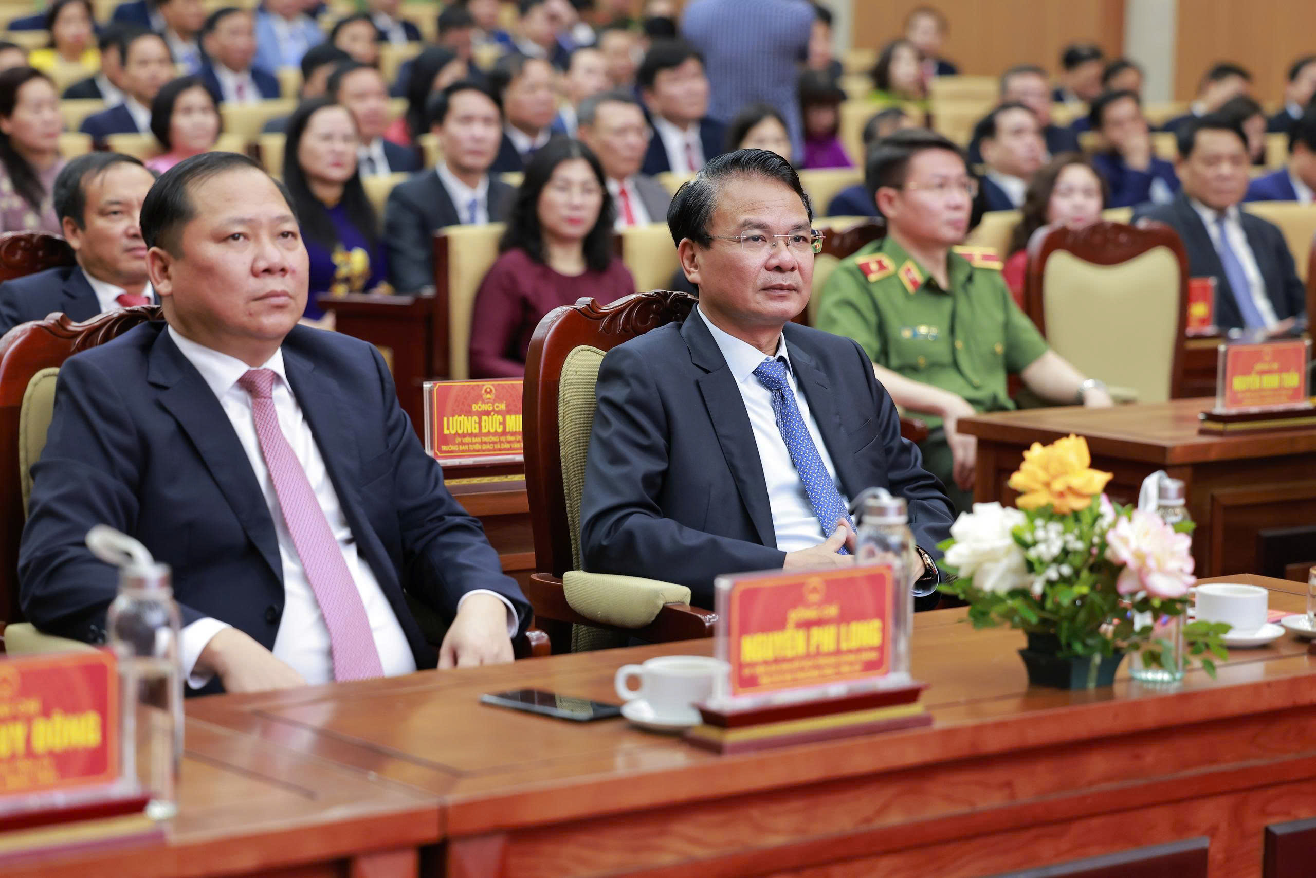 Hội nghị công bố các quyết định về tổ chức bộ máy và công tác cán bộ