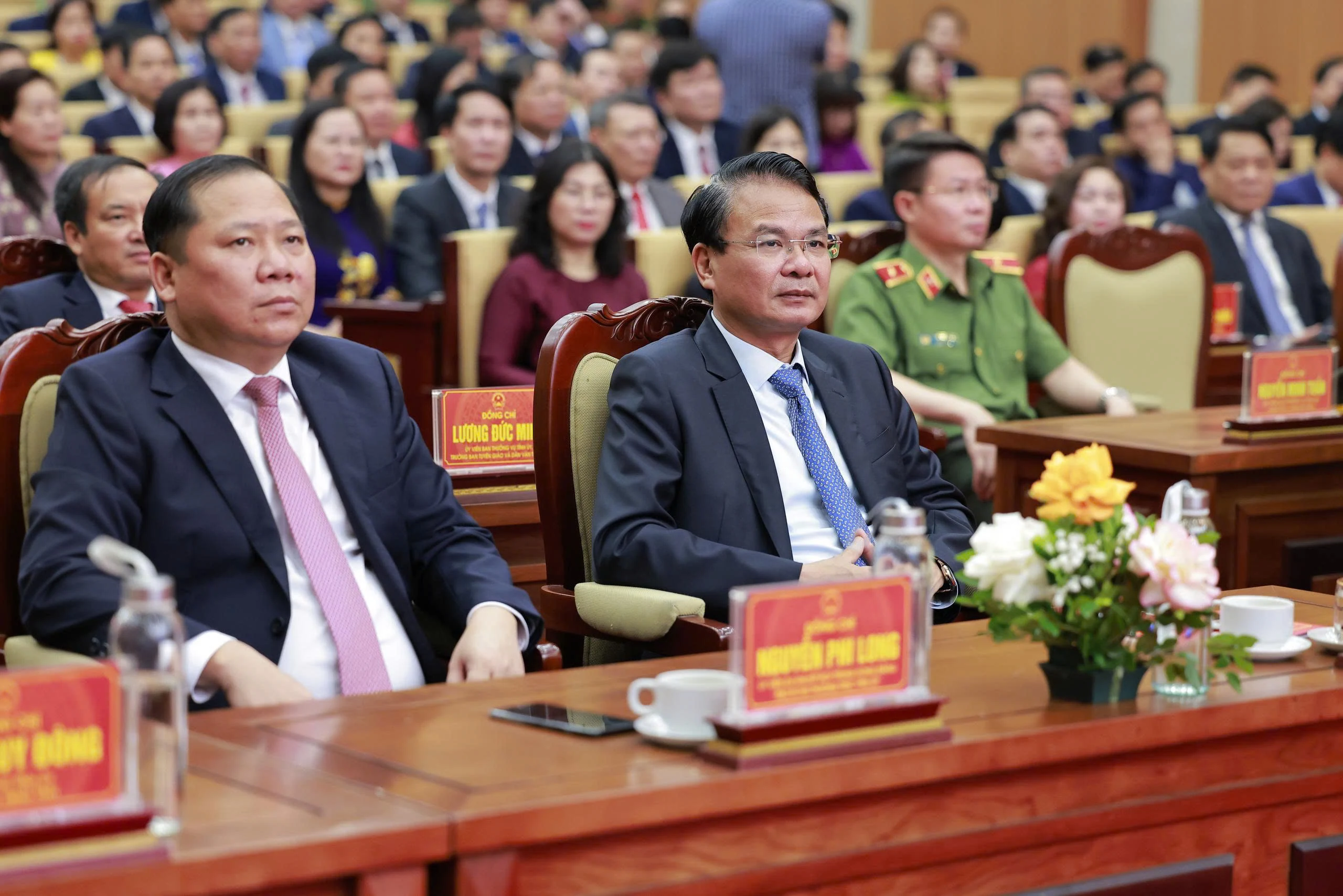 Phú Thọ công bố các quyết định về tổ chức bộ máy và công tác cán bộ