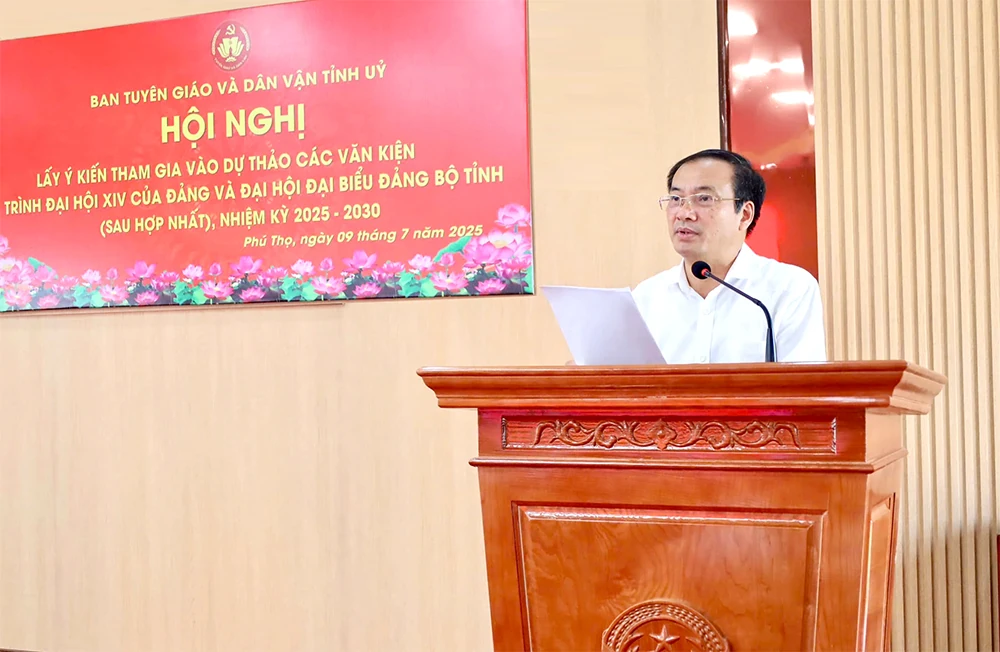 Lấy ý kiến tham gia vào dự thảo các văn kiện của Đảng