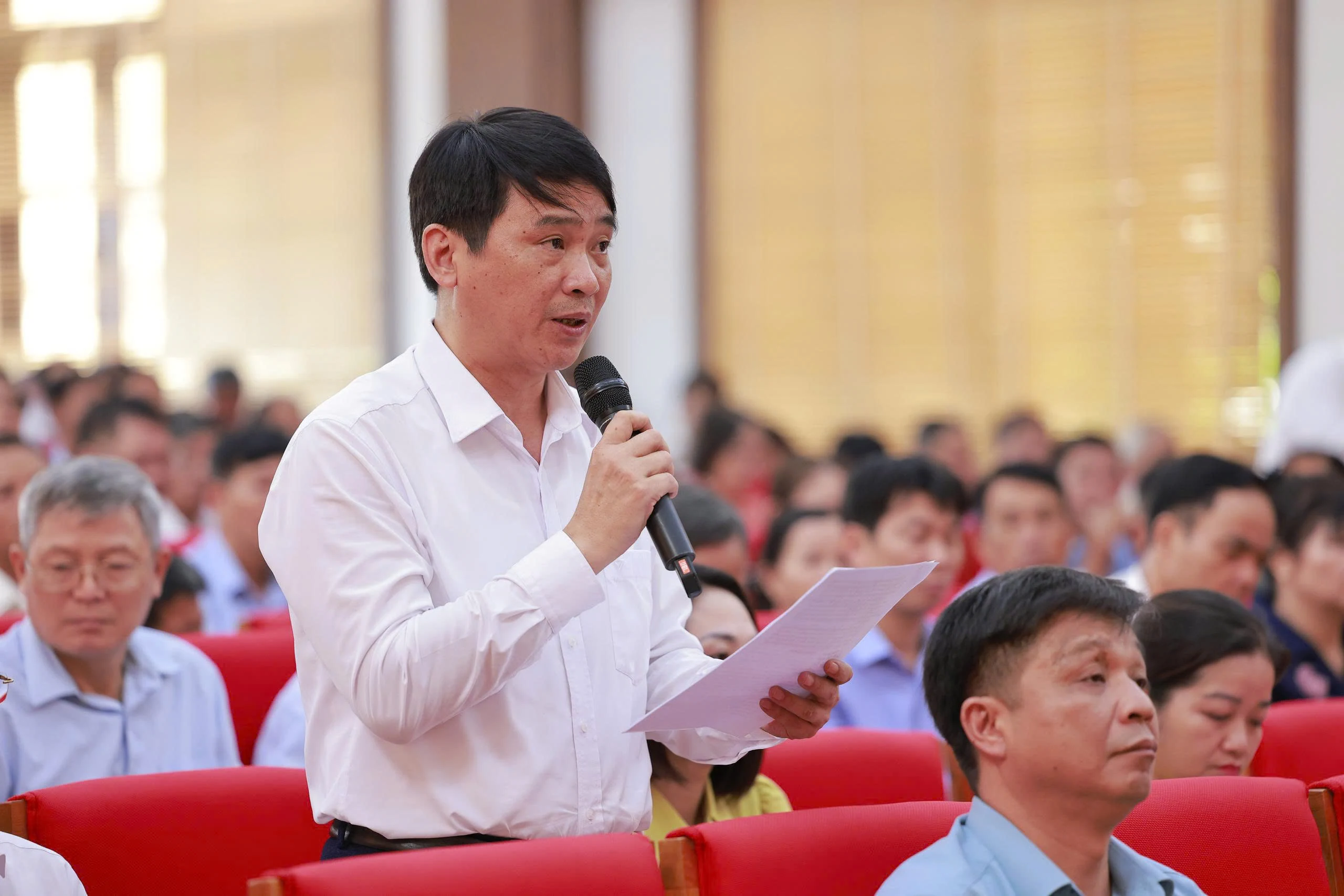 Đoàn ĐBQH tiếp xúc cử tri sau kỳ họp thứ Chín, Quốc hội khoá XV