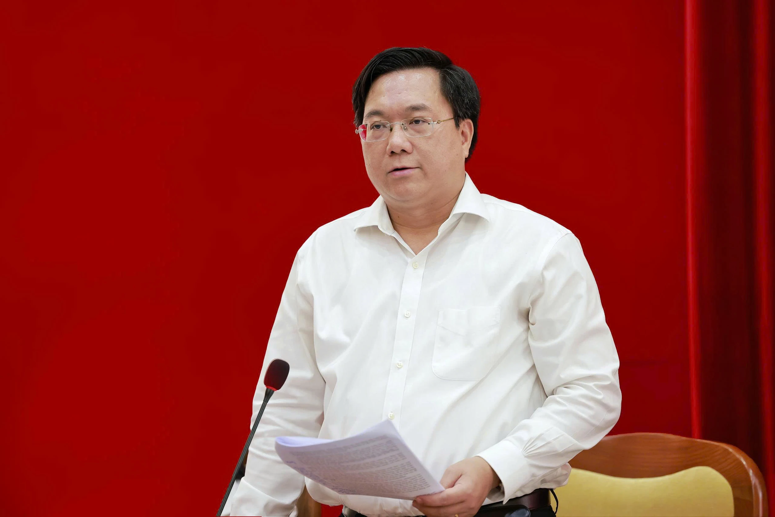 Thường trực Tỉnh ủy làm việc với các cơ quan chuyên trách tham mưu, giúp việc Tỉnh ủy