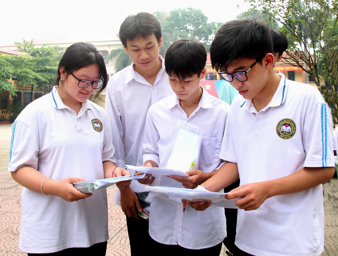 Phú Thọ có 1.268 điểm 10 trong Kỳ thi tốt nghiệp THPT năm 2025