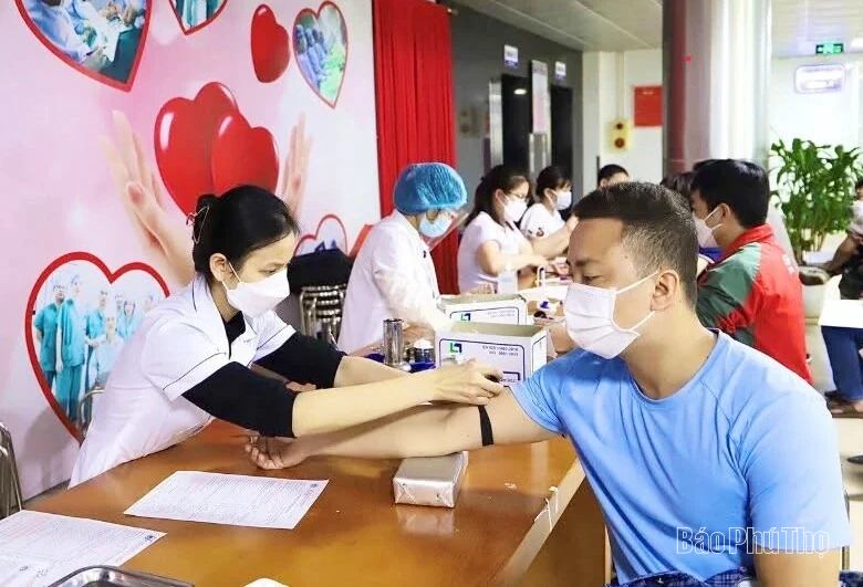 Kho máu giảm, nhiều bệnh viện trên địa bàn tỉnh kêu gọi hiến máu