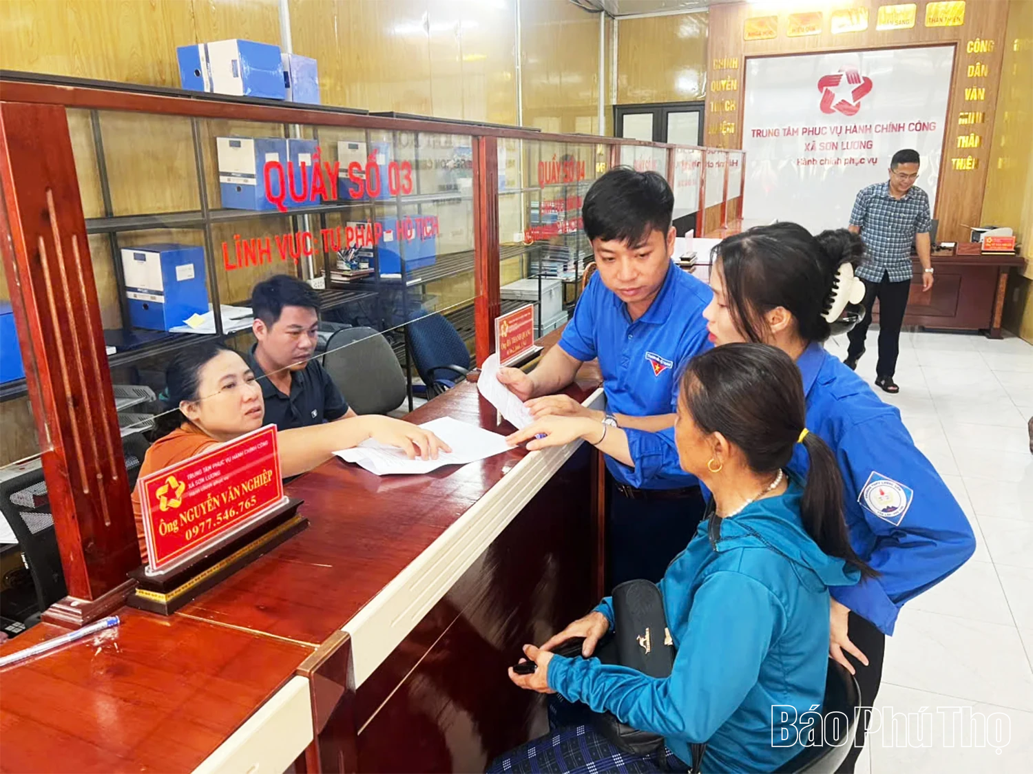 Xã Sơn Lương vận hành chính quyền mới: Gần dân, hiệu quả