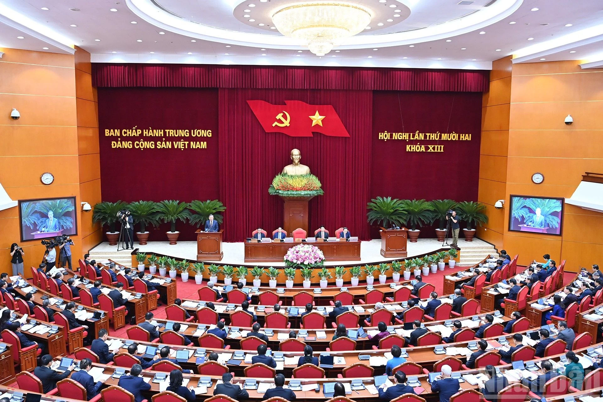 Phát biểu của Tổng Bí thư Tô Lâm tại phiên khai mạc Hội nghị Trung ương 12, khóa XIII