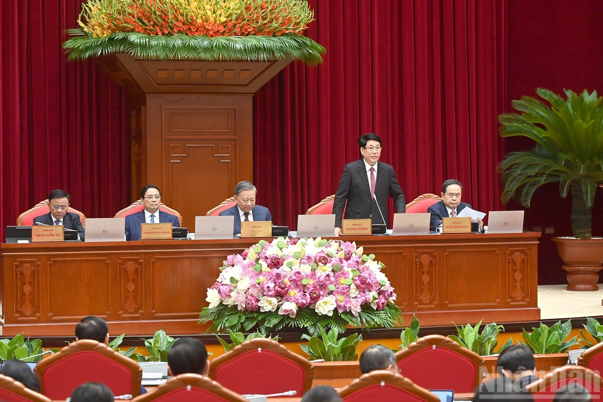 Phát biểu của Tổng Bí thư Tô Lâm tại phiên khai mạc Hội nghị Trung ương 12, khóa XIII