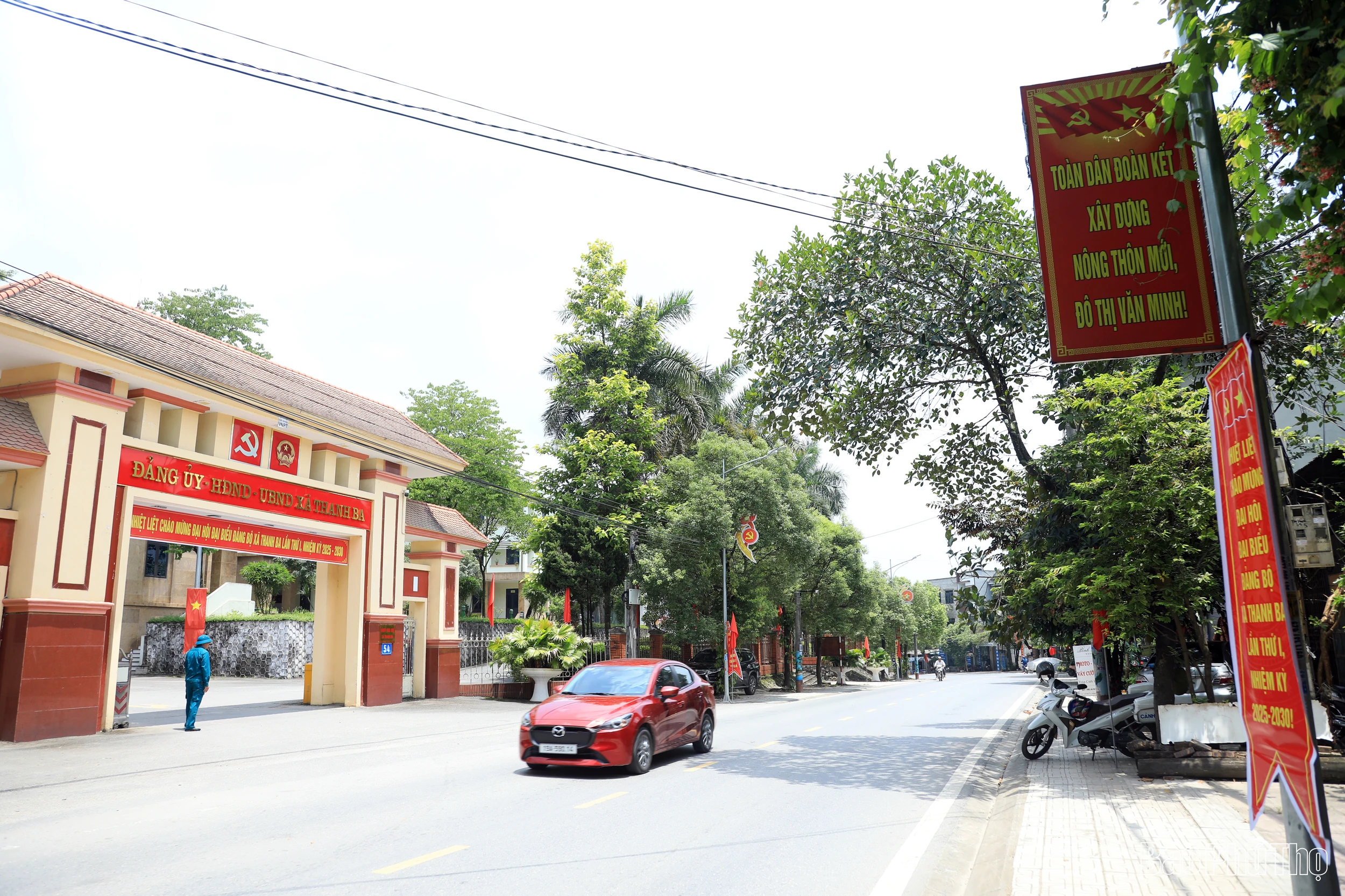 Thanh Ba hân hoan ngày Đại hội Đảng