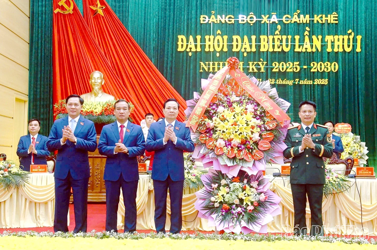 Đại hội Đảng bộ xã Cẩm Khê lần thứ I