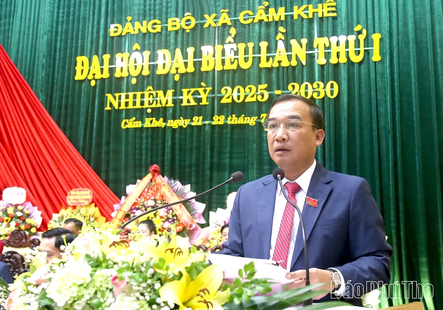 Đại hội Đảng bộ xã Cẩm Khê lần thứ I