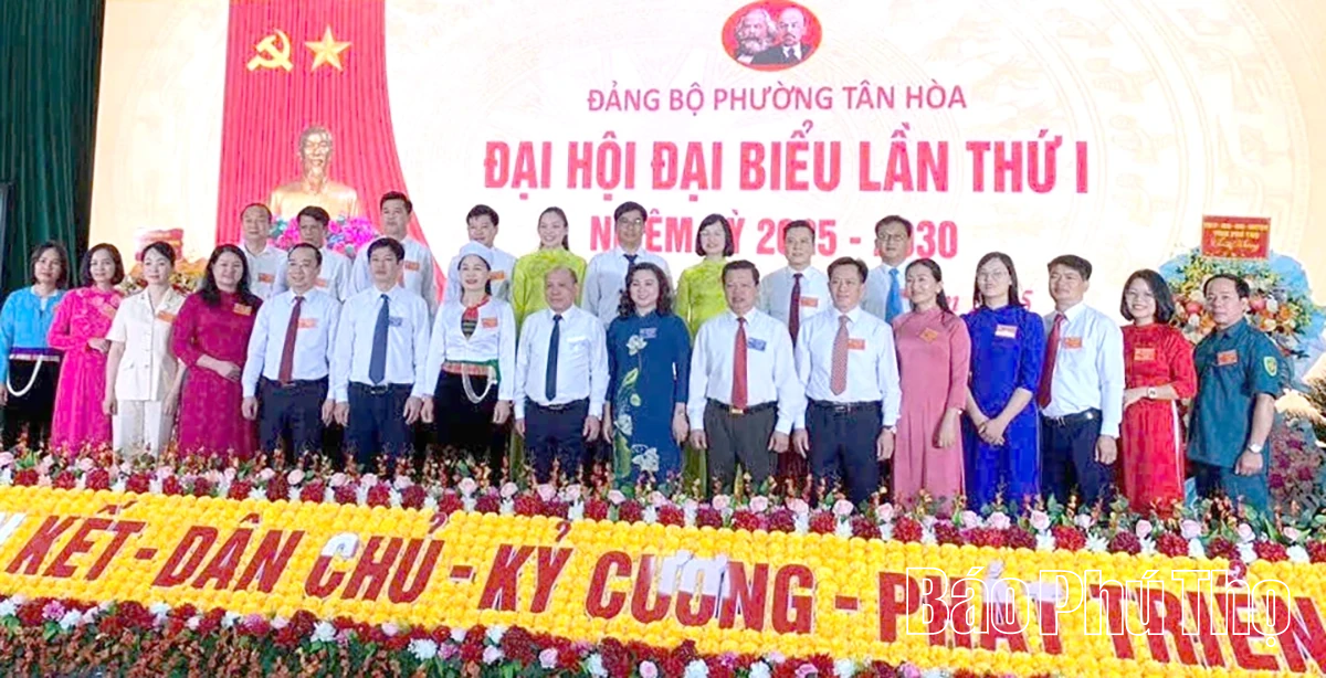 Đại hội Đảng bộ phường Tân Hoà lần thứ I, nhiệm kỳ 2025-2030