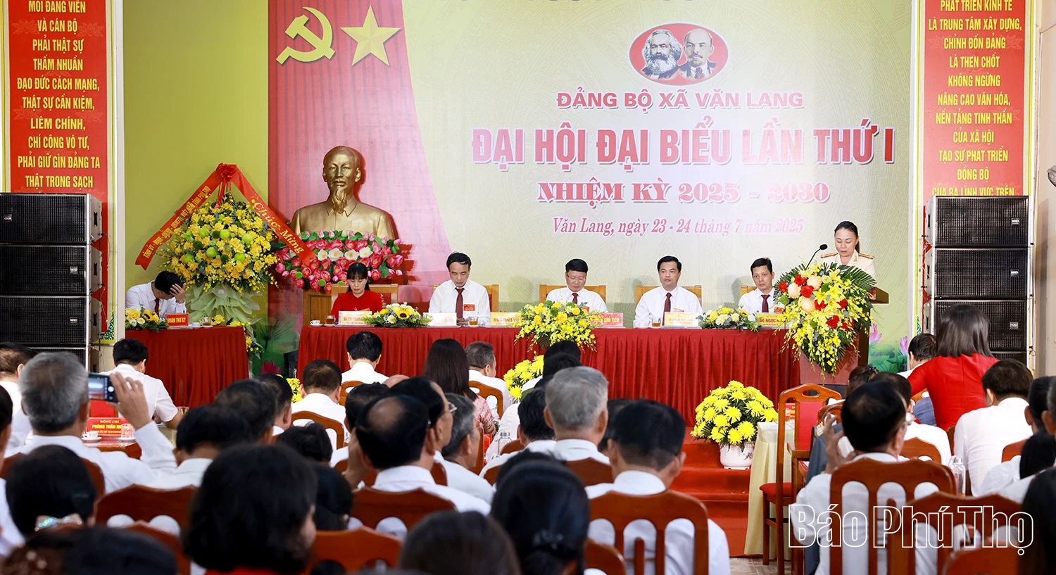 Đại hội Đảng bộ xã Văn Lang lần thứ I, nhiệm kỳ 2025 - 2030