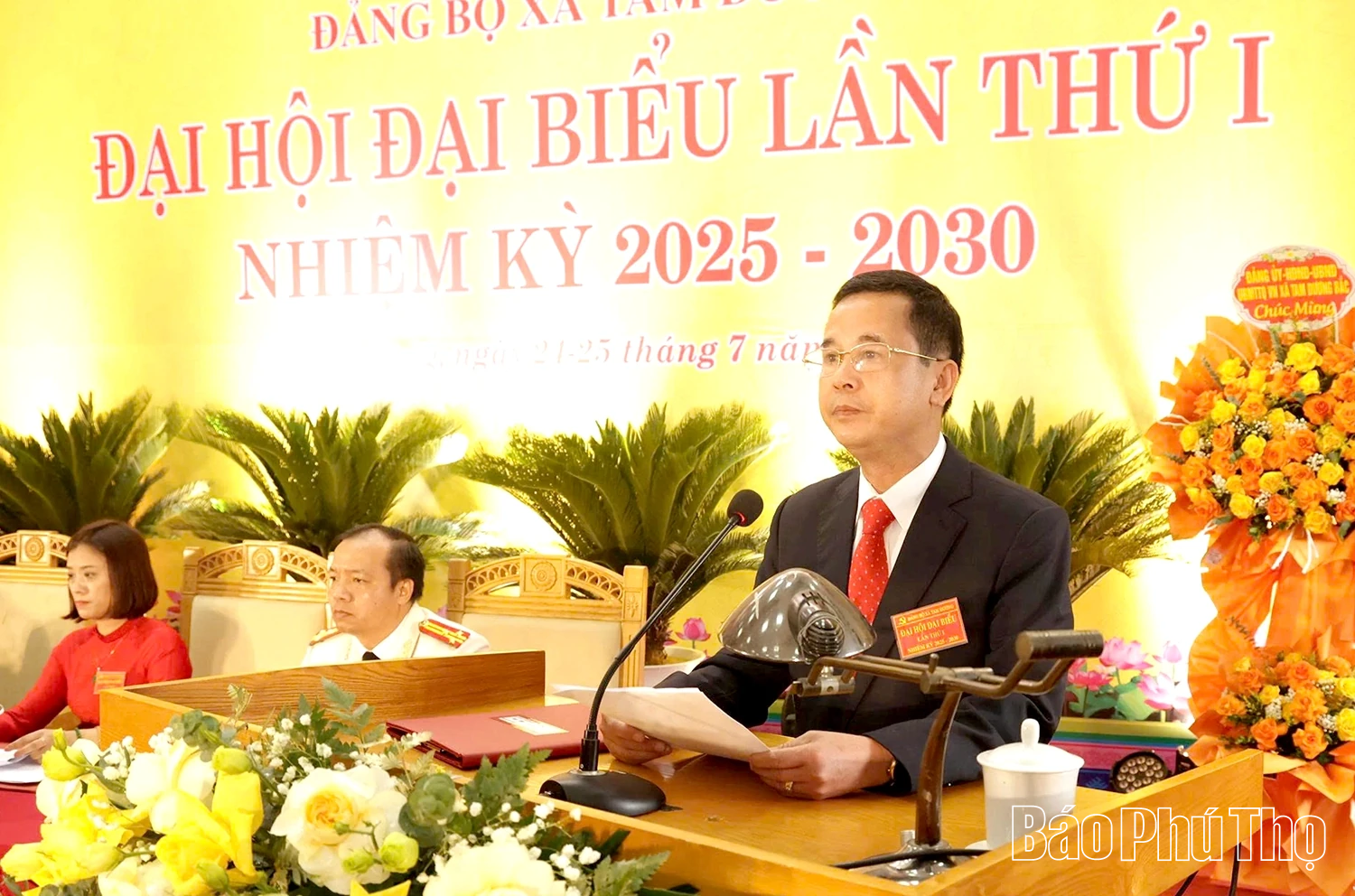 Đại hội đại biểu Đảng bộ xã Tam Dương lần thứ I, nhiệm kỳ 2025-2030