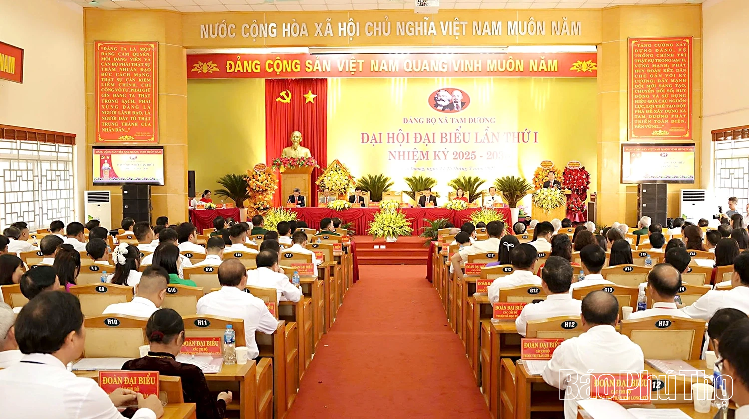 Đại hội đại biểu Đảng bộ xã Tam Dương lần thứ I, nhiệm kỳ 2025-2030