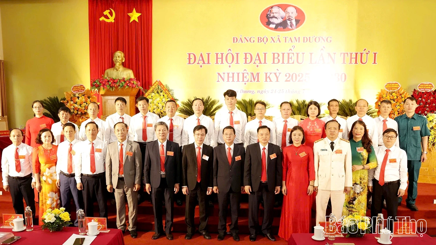 Đại hội đại biểu Đảng bộ xã Tam Dương lần thứ I, nhiệm kỳ 2025-2030