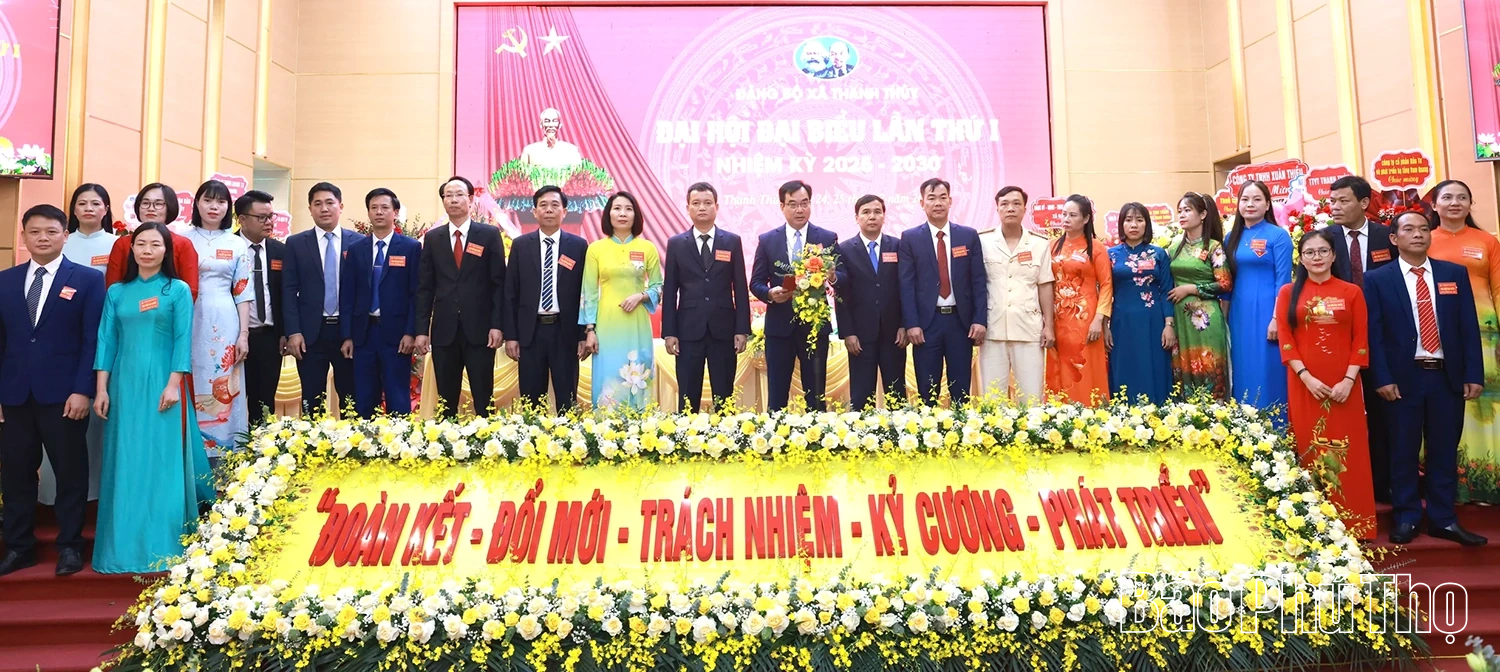 Đại hội Đảng bộ xã Thanh Thuỷ lần thứ I, nhiệm kỳ 2025 - 2030