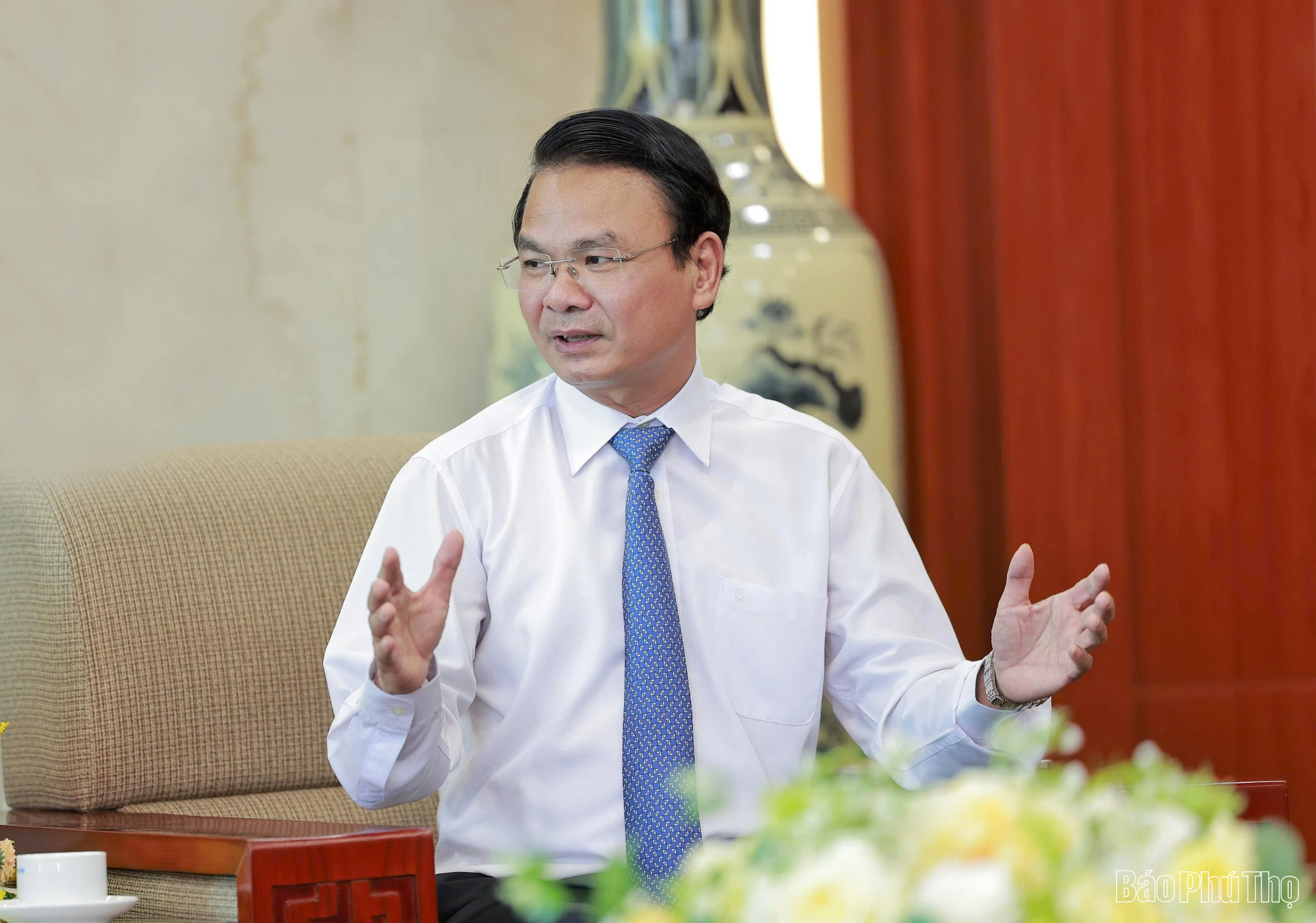 Bí thư Tỉnh ủy Đặng Xuân Phong làm việc với Tập đoàn Xây dựng Thái Bình Dương