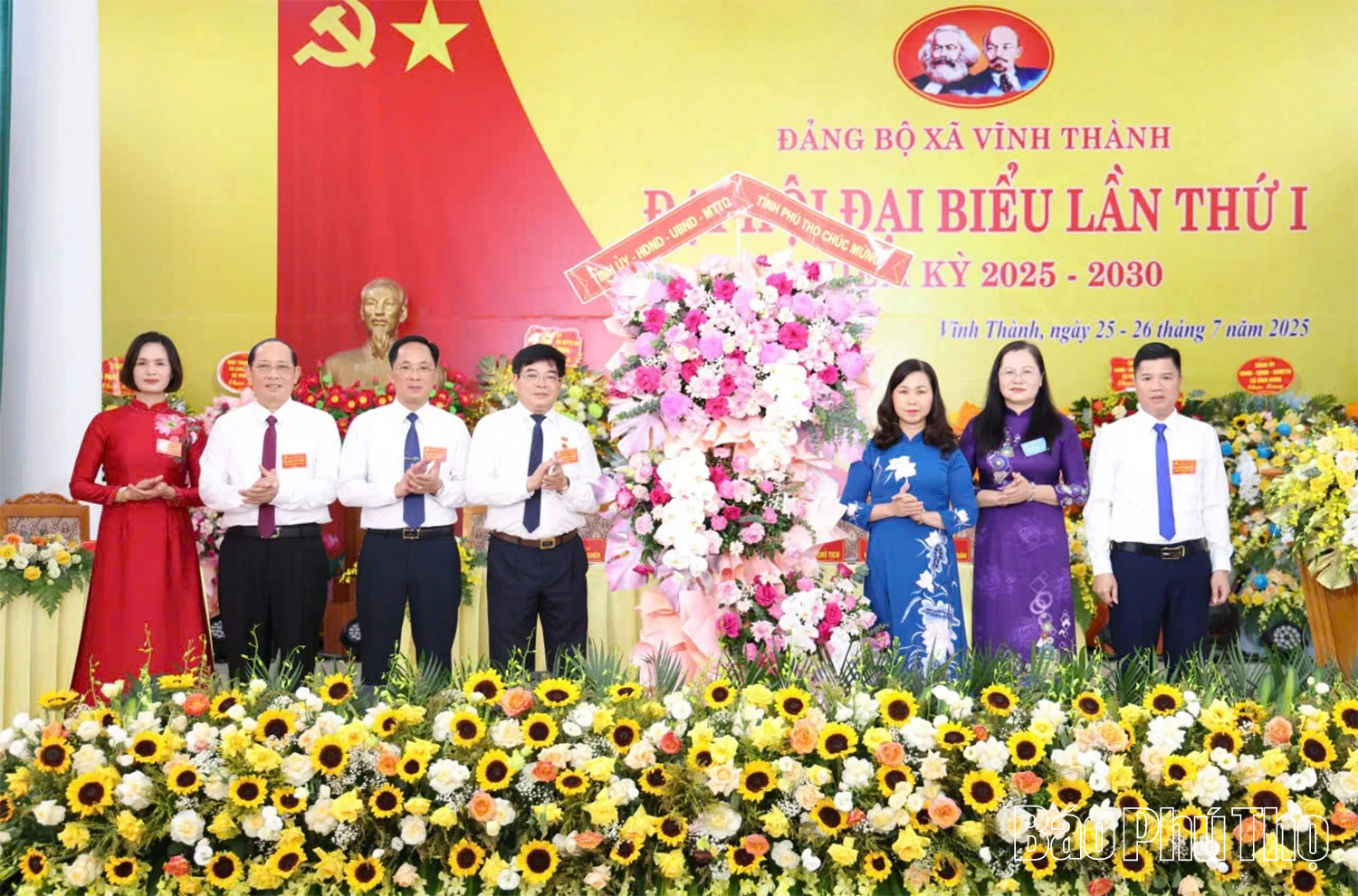 Đại hội đại biểu Đảng bộ xã Vĩnh Thành lần thứ I