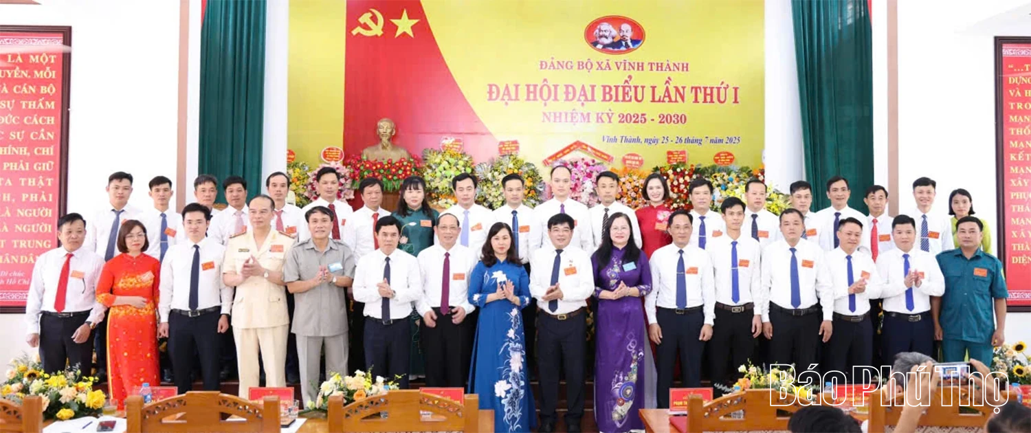 Đại hội đại biểu Đảng bộ xã Vĩnh Thành lần thứ I
