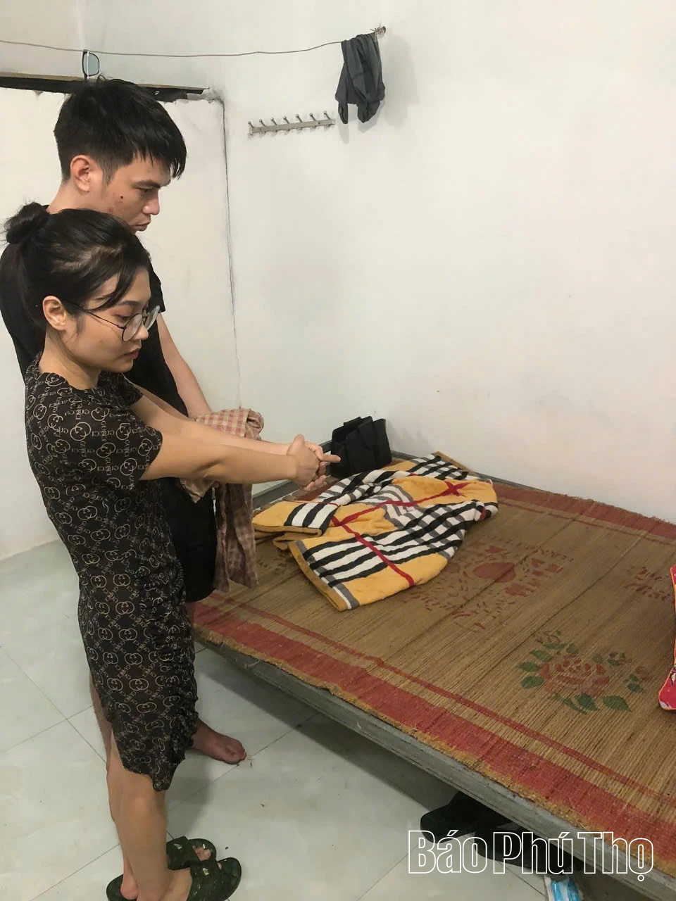 Công an xã Bình Tuyền bắt giữ đối tượng sử dụng trái phép chất ma tuý tại nhà trọ