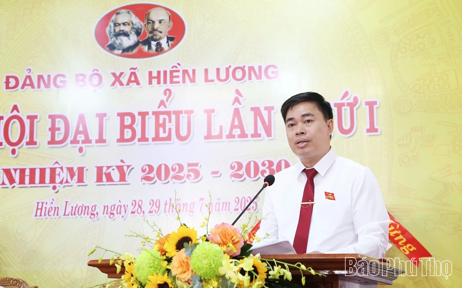 Đại hội đại biểu Đảng bộ xã Hiền Lương lần thứ I, nhiệm kỳ 2025 - 2030