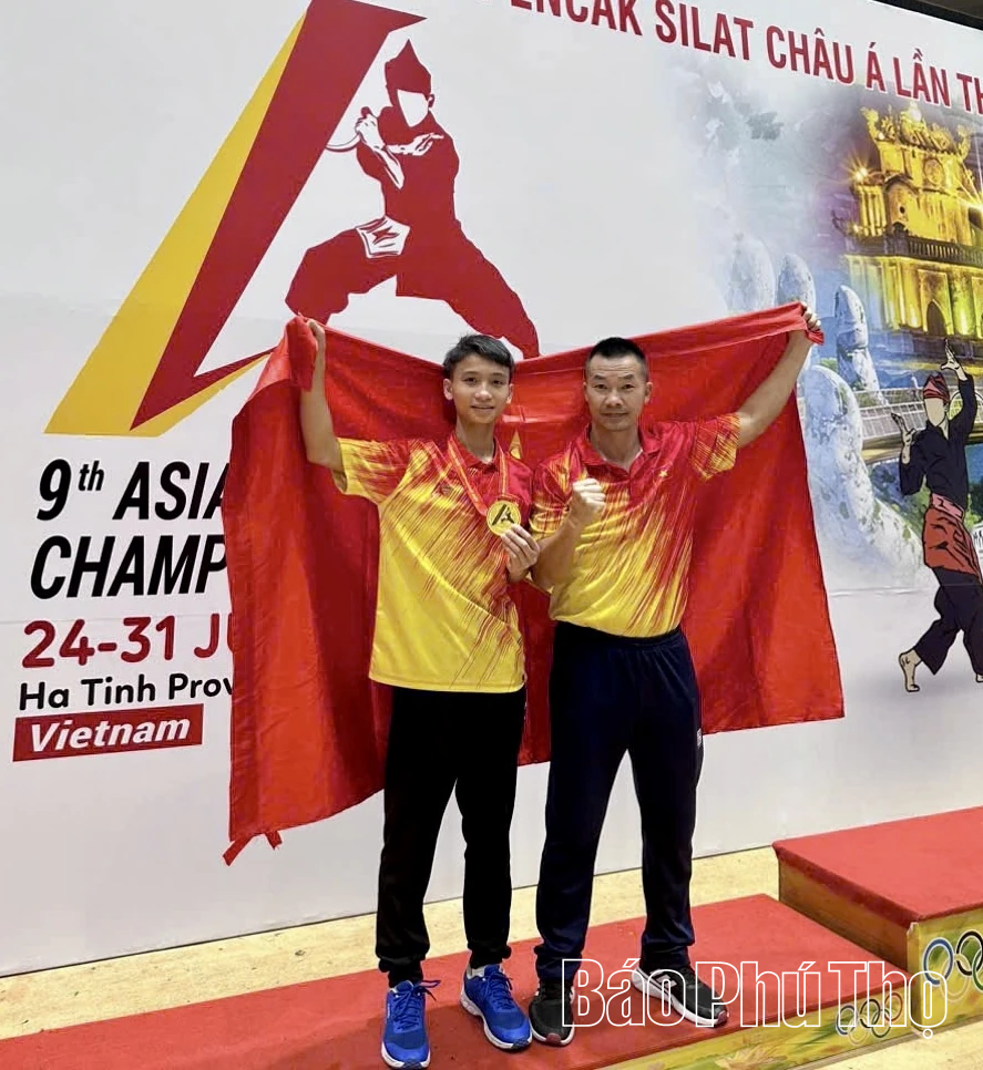 Vận động viên Phú Thọ giành Huy chương Vàng tại Giải Pencak Silat châu Á 2025