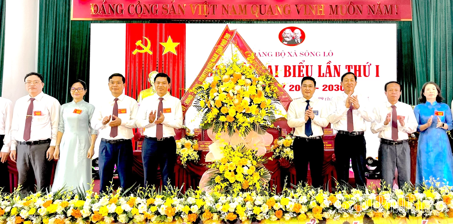 Đại hội Đảng bộ xã Sông Lô lần thứ I: Khai mở kỷ nguyên phát triển mới