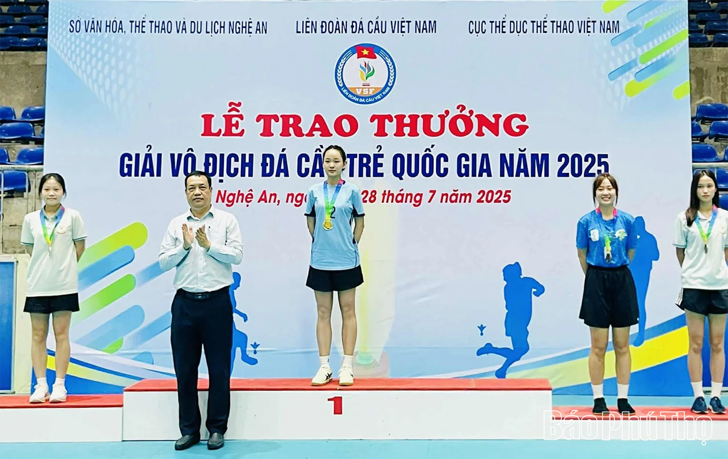 Phu Tho wins two Gold medals at the 2025 National Youth Sepak Takraw Championship
