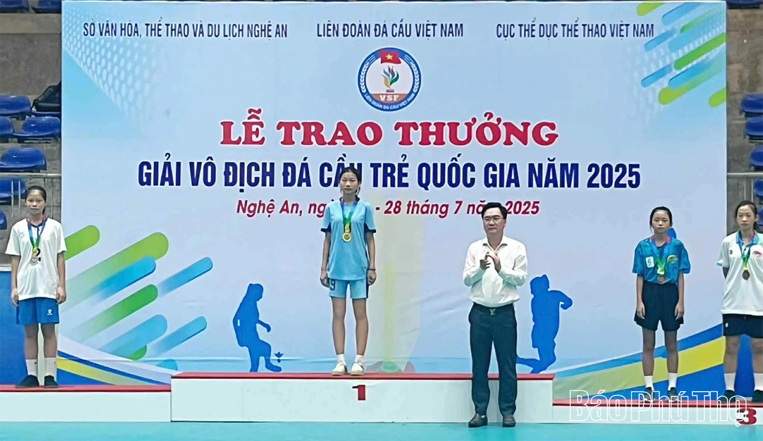 Phu Tho wins two Gold medals at the 2025 National Youth Sepak Takraw Championship