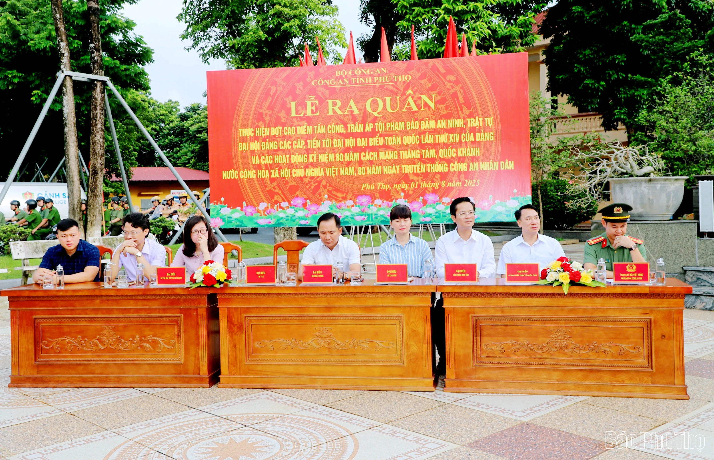 Ra quân cao điểm tấn công, trấn áp tội phạm, bảo đảm an ninh trật tự Đại hội Đảng các cấp