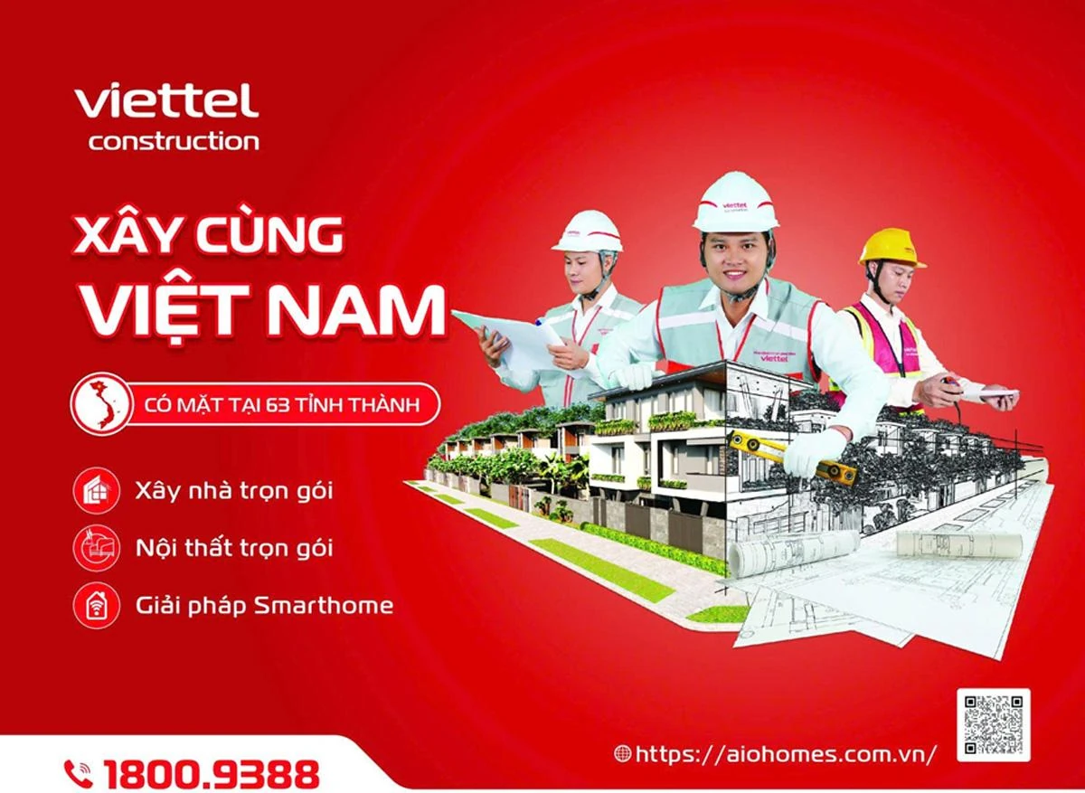 Viettel Construction AIOHomes - Mang đến giải pháp xây nhà trọn gói tiết kiệm
