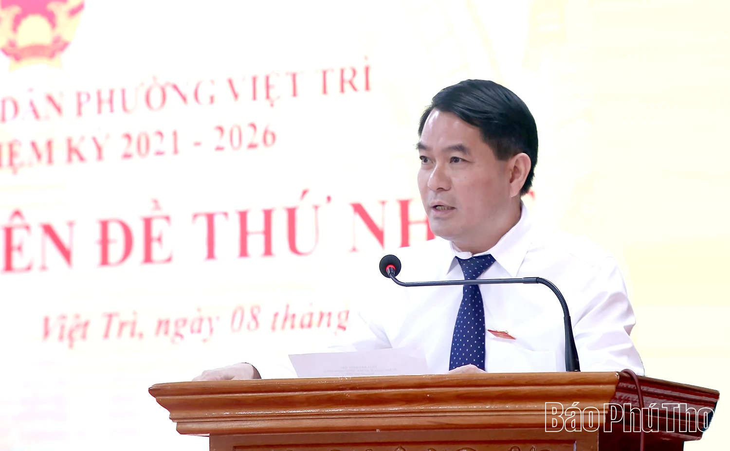 Kỳ họp chuyên đề thứ Nhất, Hội đồng nhân dân phường Việt Trì khóa I, nhiệm kỳ 2021-2026