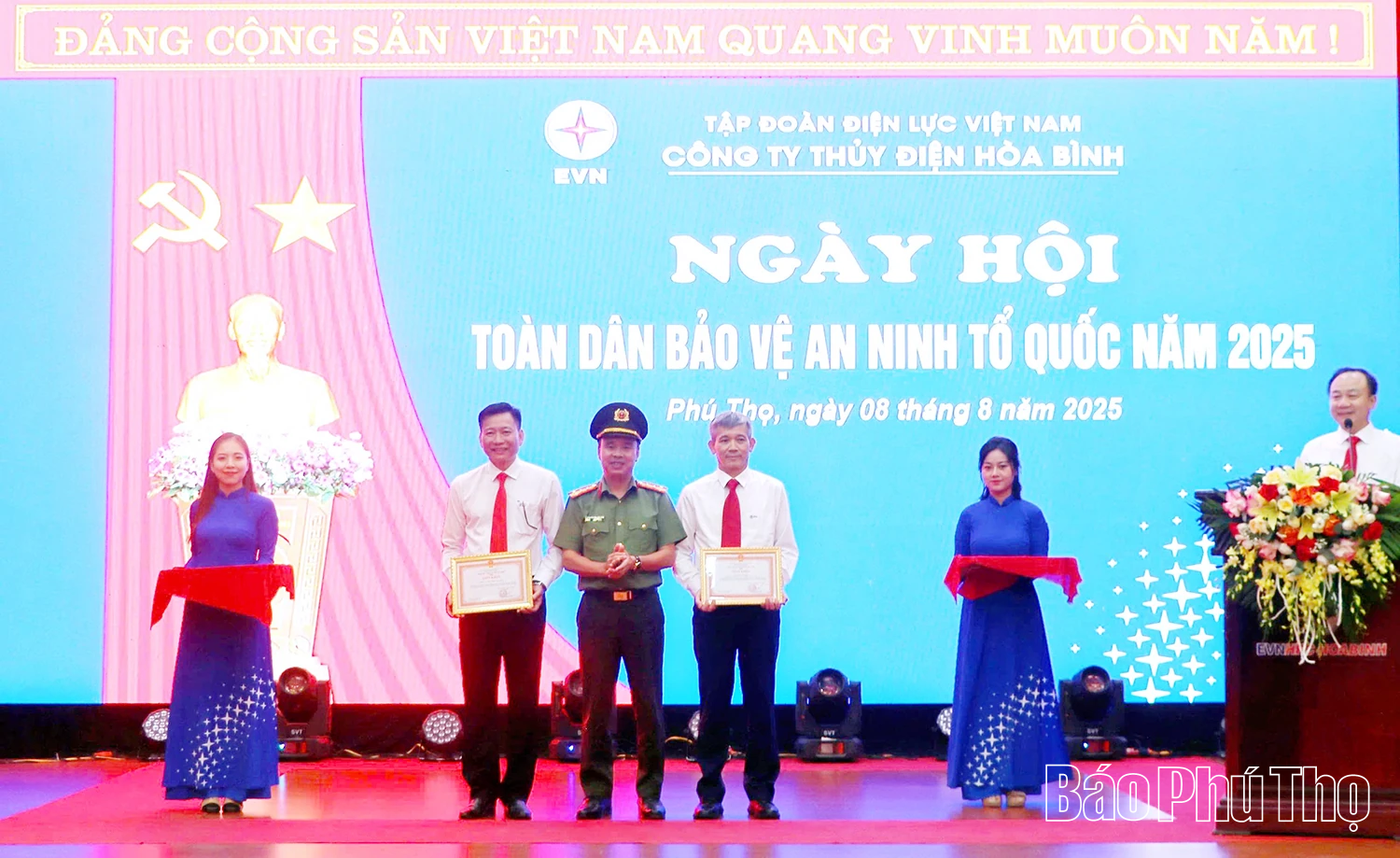 Công ty Thủy điện Hòa Bình tổng kết 10 năm thực hiện mô hình “Doanh nghiệp tự quản về An ninh trật tự”