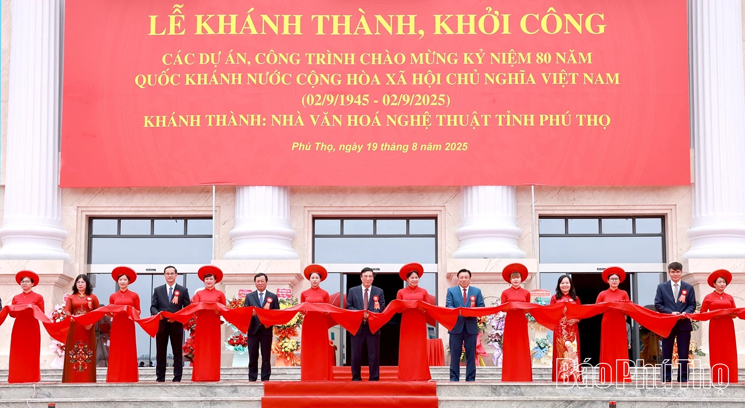 Lễ khánh thành dự án Nhà Văn hóa nghệ thuật tỉnh