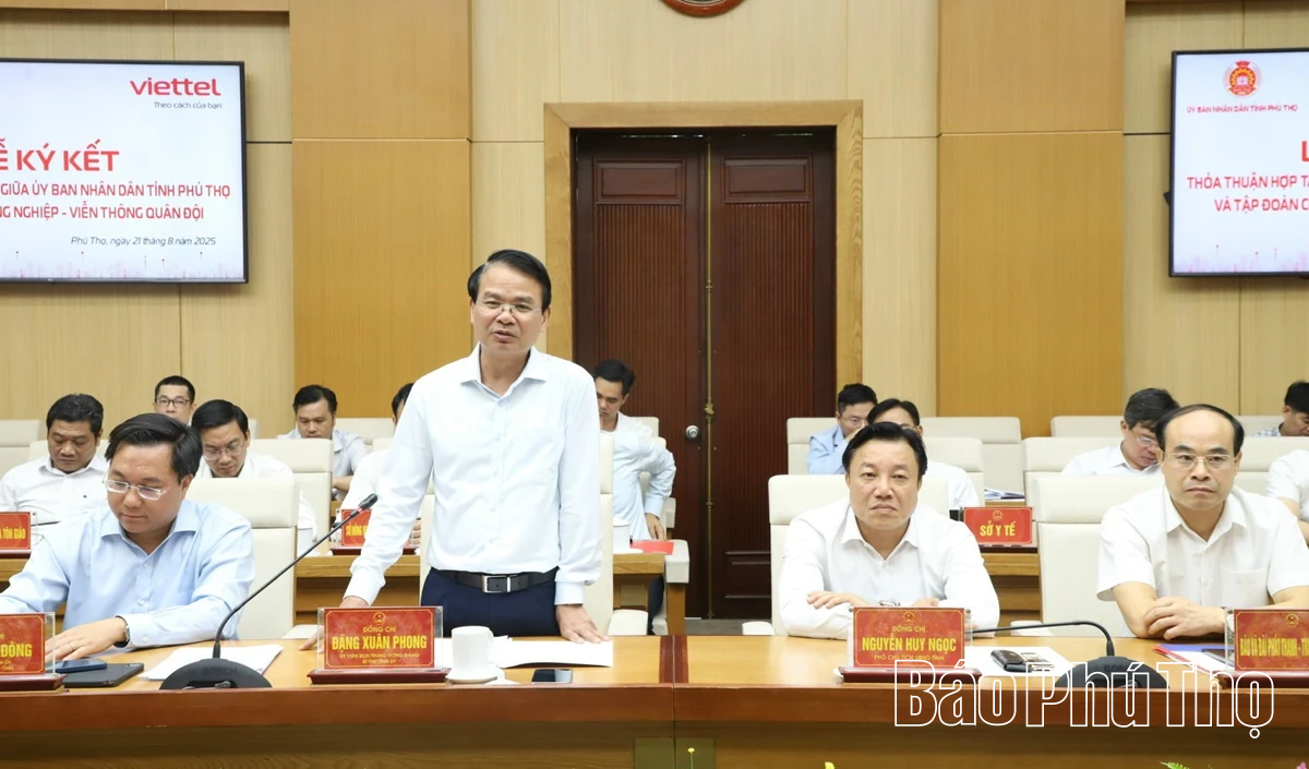 Ký kết thỏa thuận hợp tác về chuyển đổi số giai đoạn 2025 - 2030