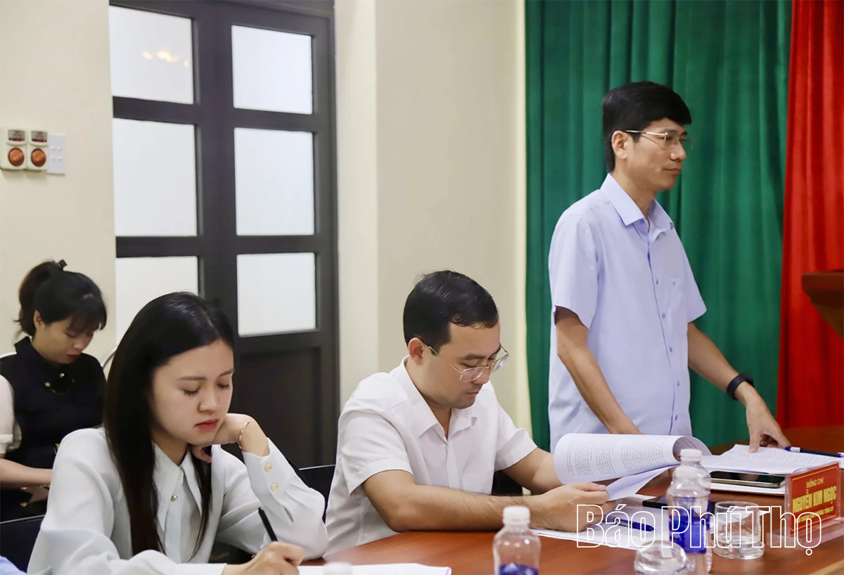 Khảo sát việc vận hành mô hình chính quyền địa phương 2 cấp tại phường Tân Hòa