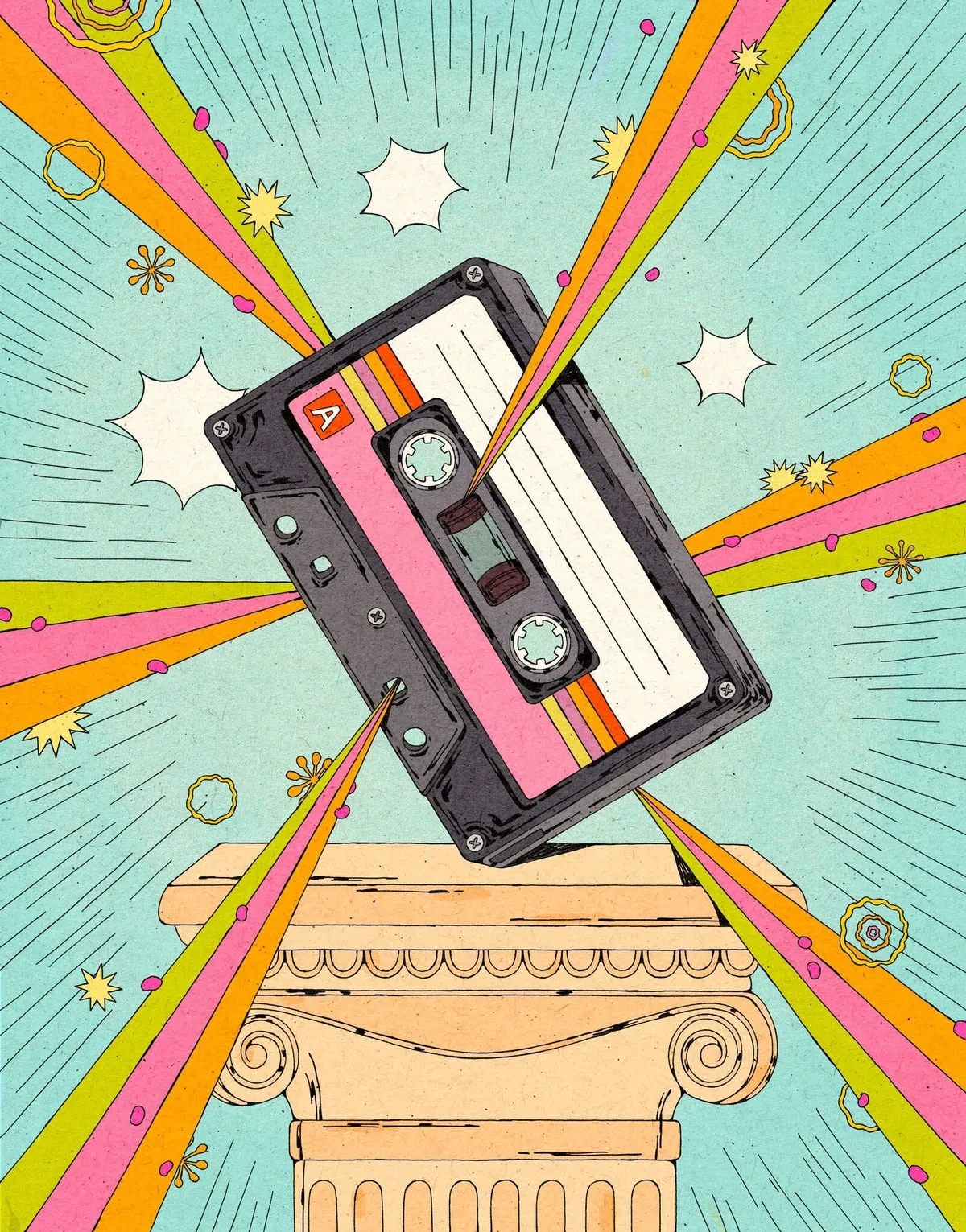 Các ngôi sao đang mang băng cassette trở lại thị trường âm nhạc
