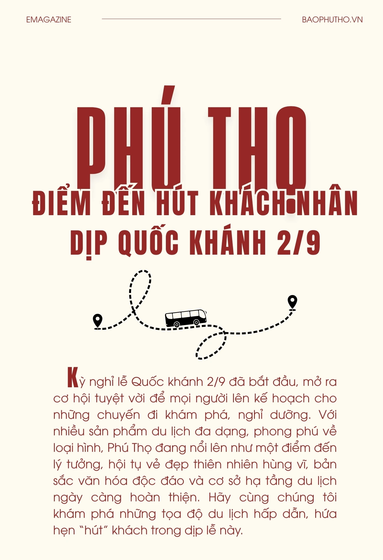 Phú Thọ - Điểm đến hút khách nhân dịp Quốc khánh 2/9
