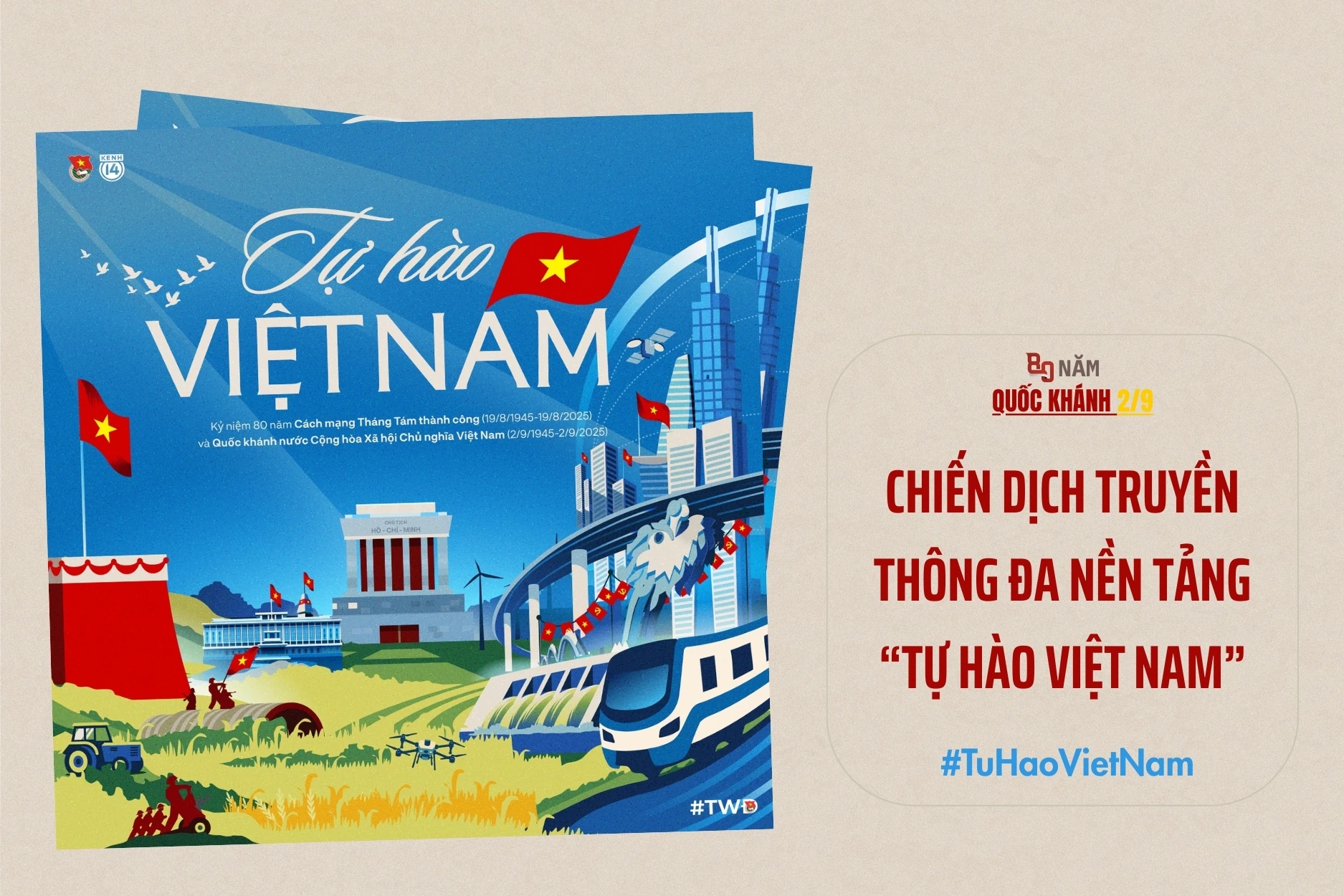 Quốc khánh 2/9: Tình yêu nước rực sáng trong trái tim người dân Đất Tổ