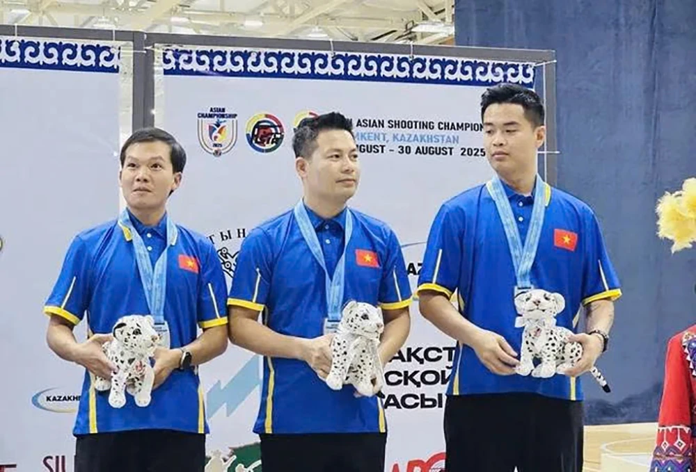 Bắn súng Việt Nam đứng hạng 6 chung cuộc tại giải Vô địch châu Á 2025