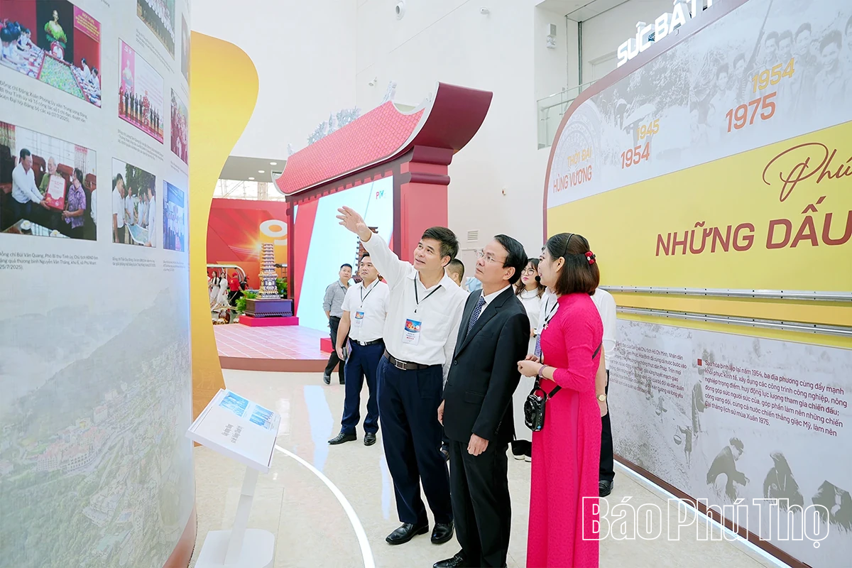 Phú Thọ tham gia Triển lãm thành tựu kinh tế - xã hội kỷ niệm 80 năm Cách mạng Tháng Tám và Quốc khánh 2/9
