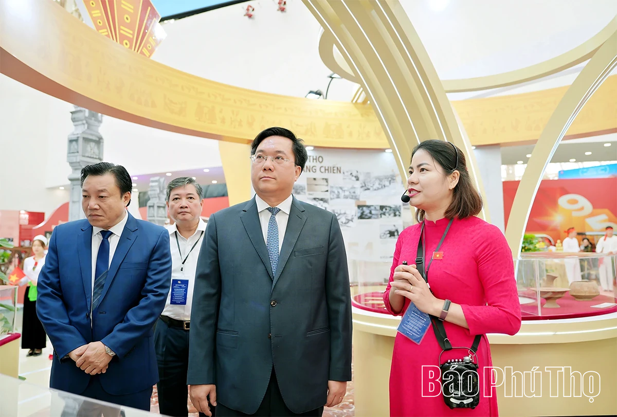 Phú Thọ tham gia Triển lãm thành tựu kinh tế - xã hội kỷ niệm 80 năm Cách mạng Tháng Tám và Quốc khánh 2/9