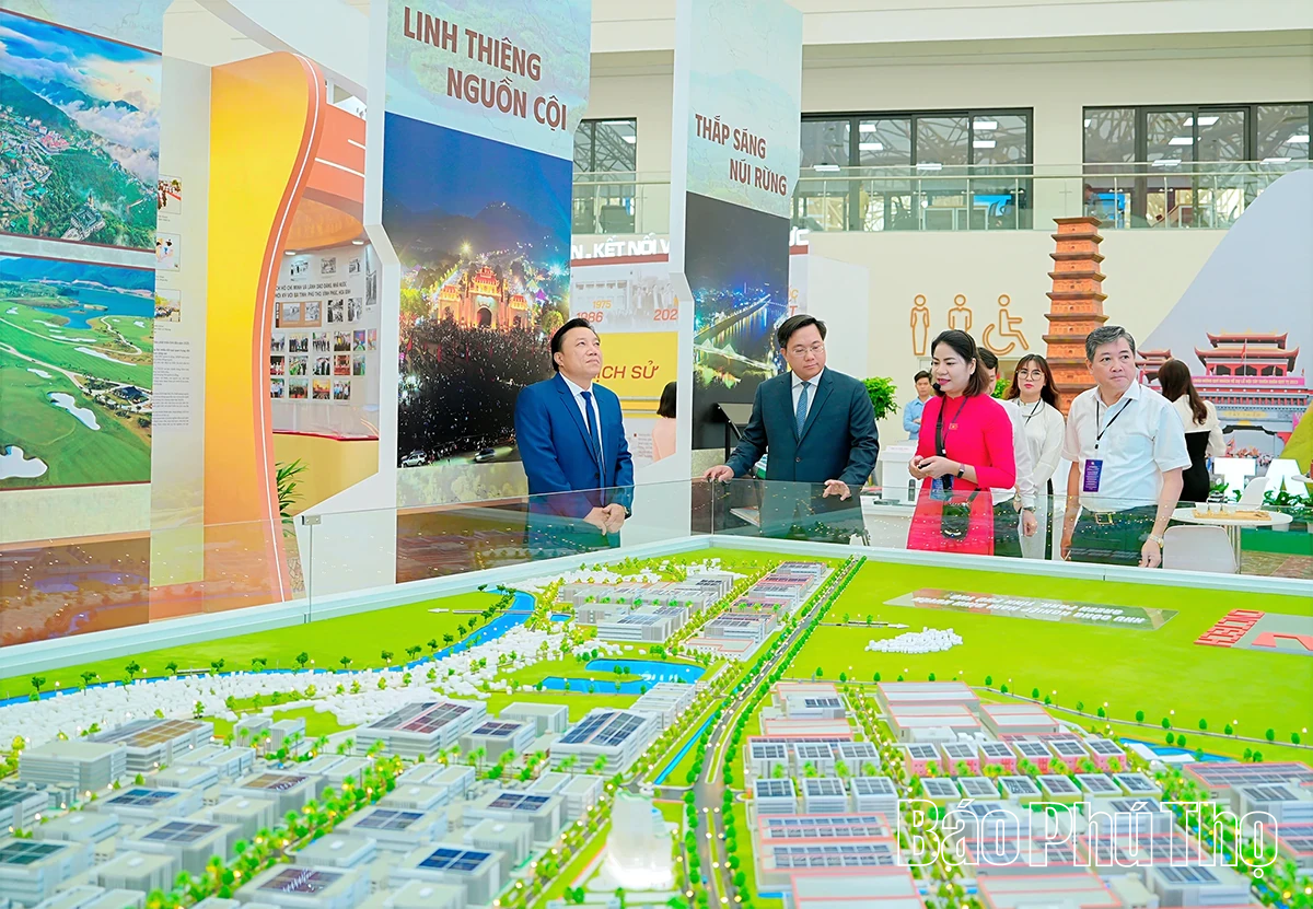 Phú Thọ tham gia Triển lãm thành tựu kinh tế - xã hội kỷ niệm 80 năm Cách mạng Tháng Tám và Quốc khánh 2/9