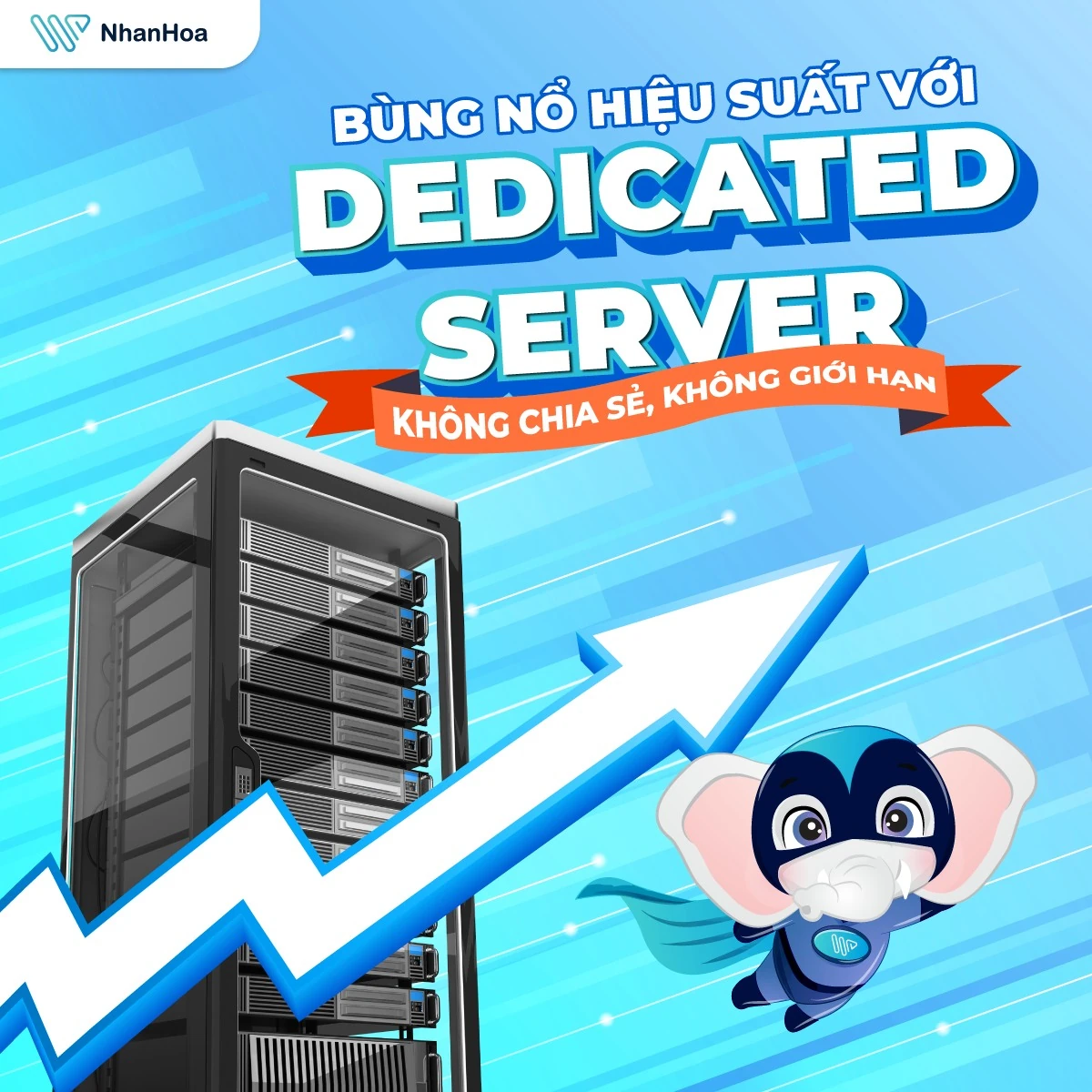 Server và hosting khác nhau thế nào? So sánh chi tiết từ Nhân Hòa