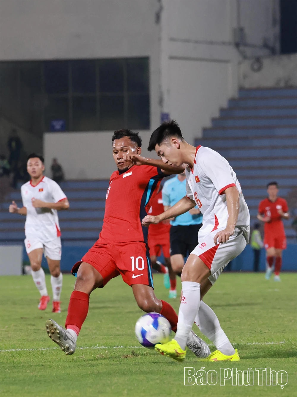 Những hình ảnh đẹp của Đội tuyển U23 Việt Nam trên SVĐ Việt Trì