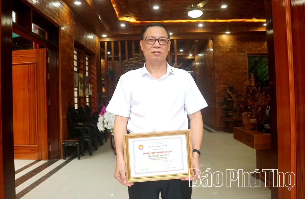 Phú Thọ có 3 nông dân nông dân Việt Nam xuất sắc và 1 Nhà khoa học của nhà nông