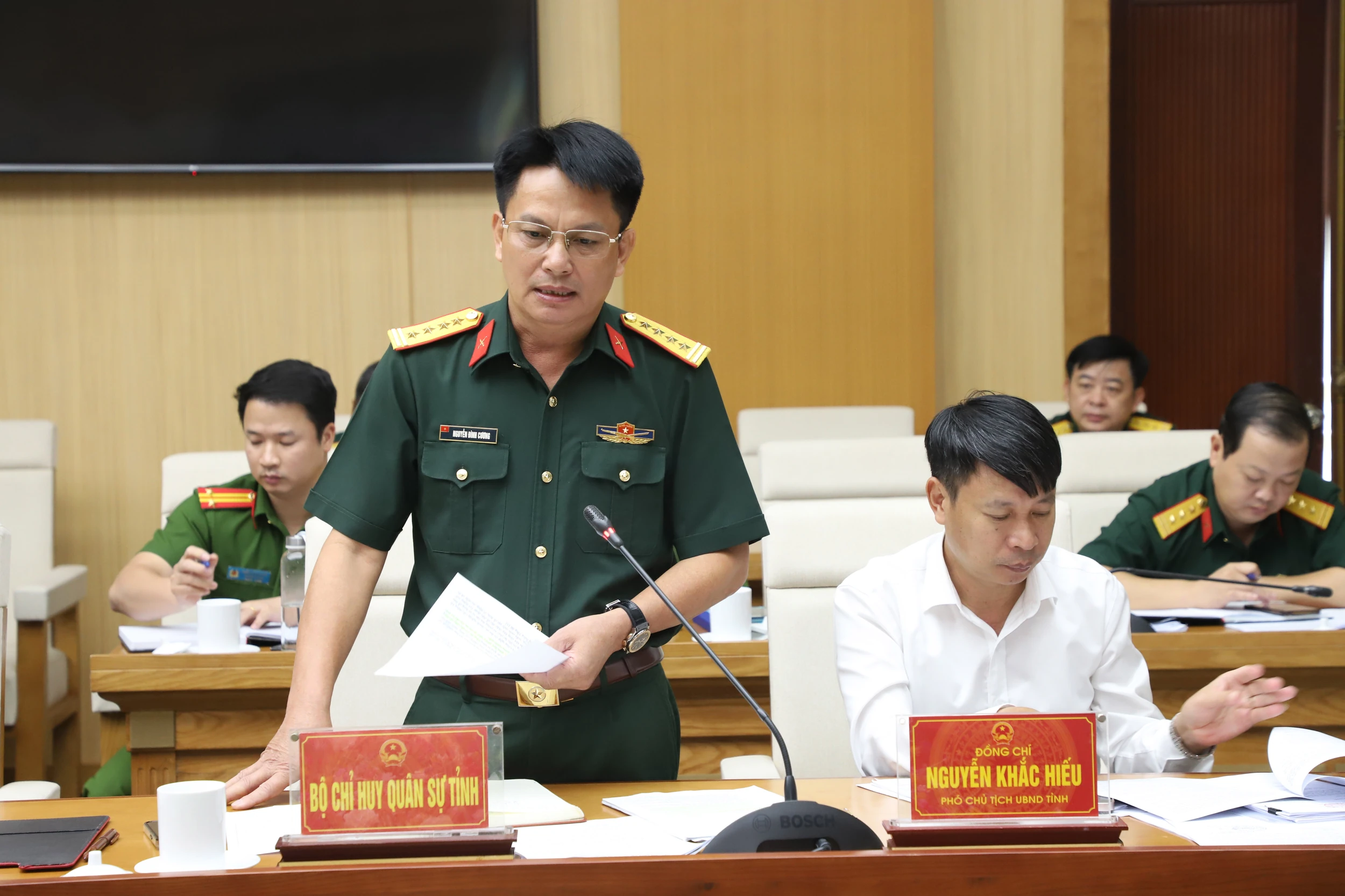 Ban Chỉ huy phòng thủ dân sự tỉnh triển khai nhiệm vụ các tháng cuối năm