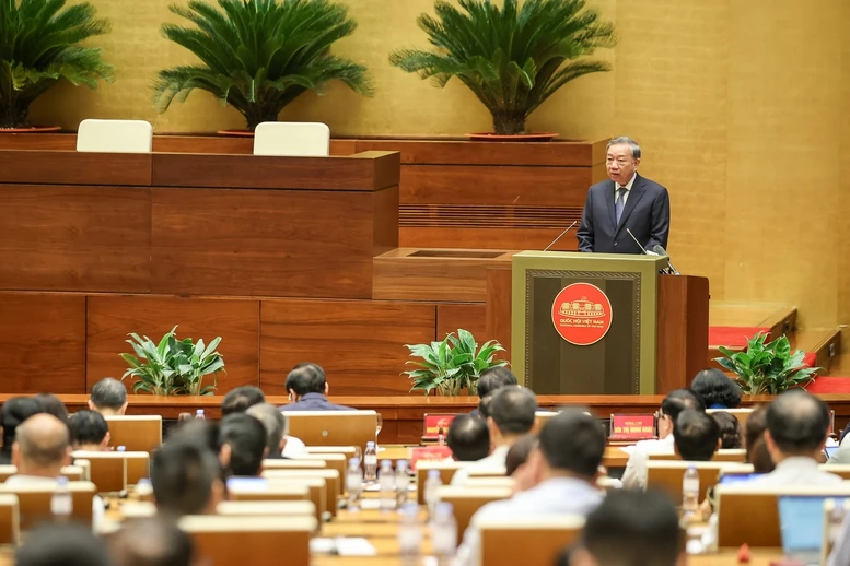 Phát biểu của Tổng Bí thư Tô Lâm tại Hội nghị toàn quốc quán triệt, triển khai thực hiện 4 Nghị quyết của Bộ Chính trị